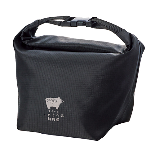 テントクロス保冷温ランチバッグ(ブラック)