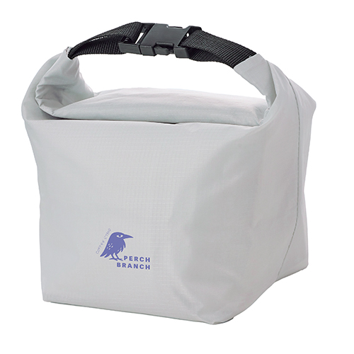 テントクロス保冷温ランチバッグ(グレー)