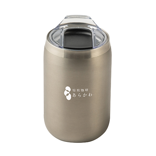 蓋付きタンブラー(350ml)(グレージュ)