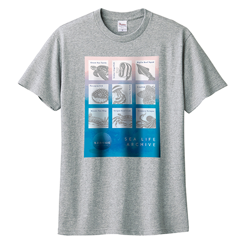 ヘビーウェイトTシャツ(グレー)