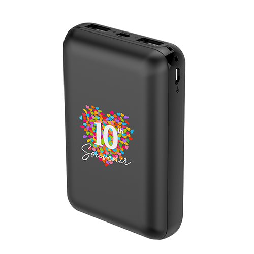 準固体モバイルバッテリー10,000mAh(黒)