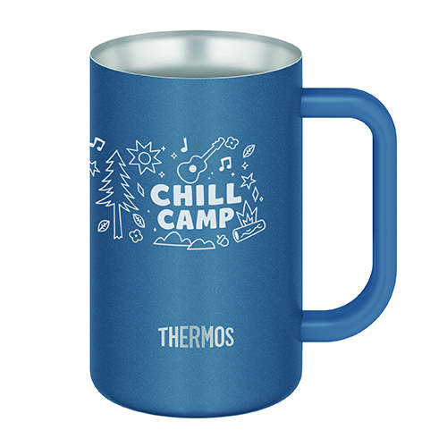 THERMOS|サーモス|真空断熱ジョッキ(600ml)(ブルー)(JDK-602C)