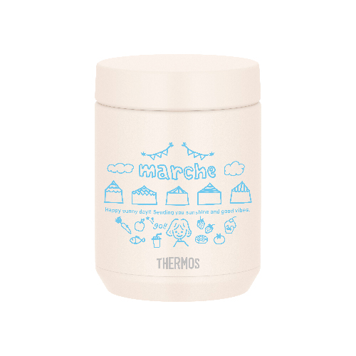 THERMOS|サーモス|真空断熱スープジャー(500ml)(クリームホワイト)(JED-501)