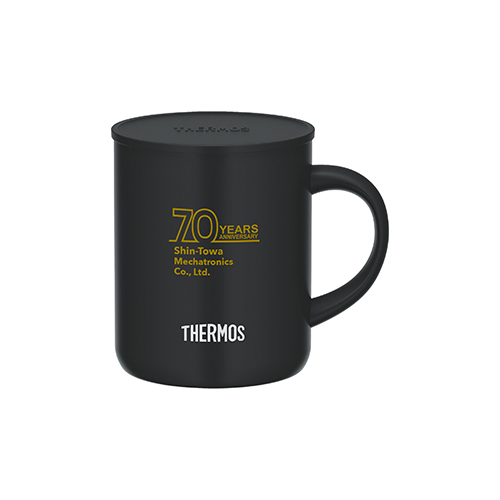 THERMOS|サーモス|真空断熱マグカップ(350ml)(ブラック)(JDG-352)