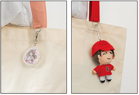 付加価値を高める仕様！イベントグッズ制作に適したリング付きデザイン