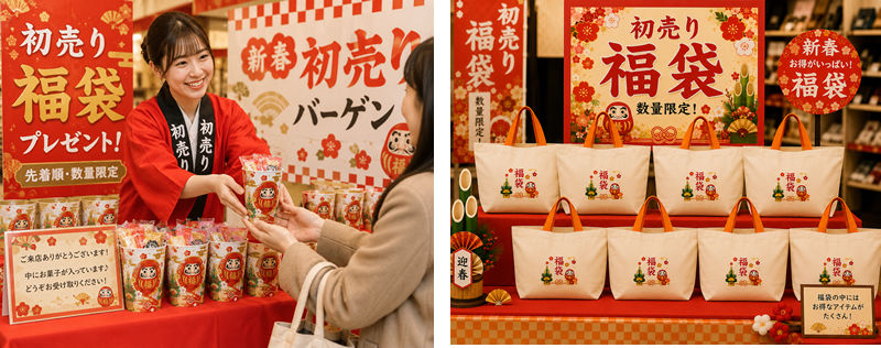 お正月におすすめのオリジナルグッズイメージ